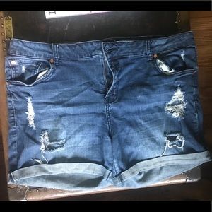 Well worn Refuge shorts